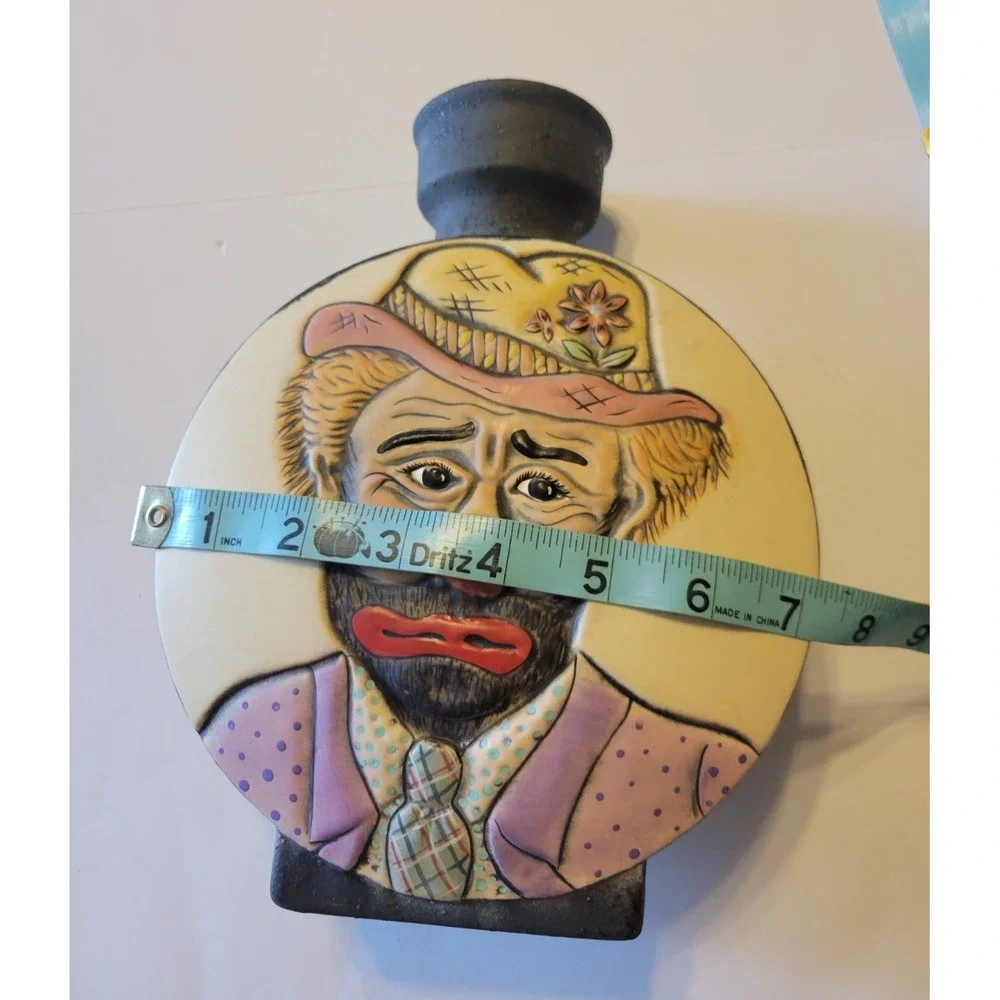 Handmade ceramic sad